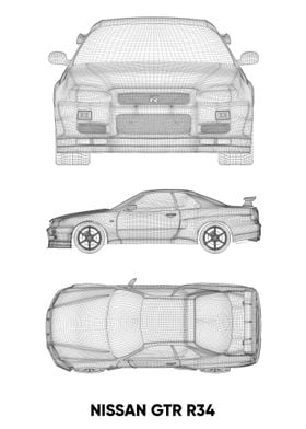 nissan gtr r34