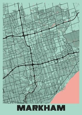 Markham Peony City Map