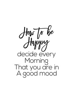 Happiness Quotes Wall Art