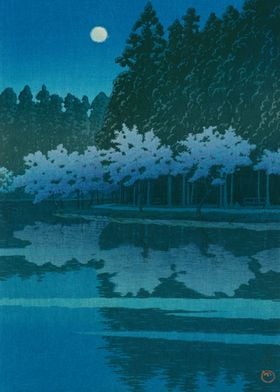 Spring Night At Inokashira