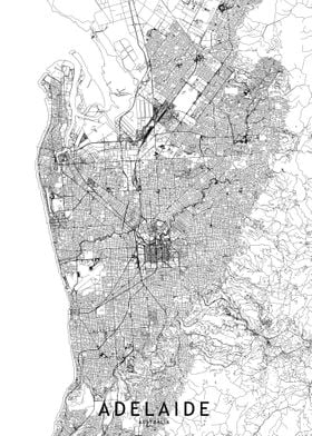 Adelaide Map