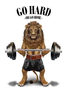 Lion Weightlifting