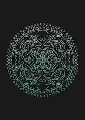 Mandala Line Art