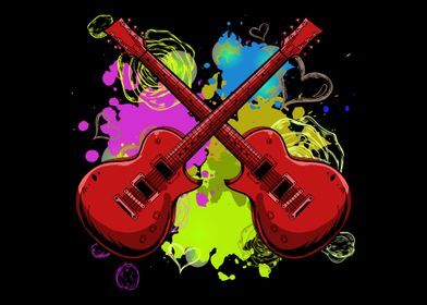 Electric Guitar Guitarist 