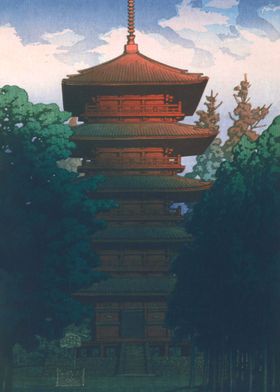 Ikegami Honmonji Pagoda