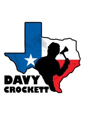 Davy Crockett Silhouette