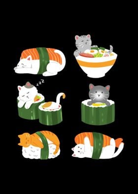 Sushi Cat Japanese