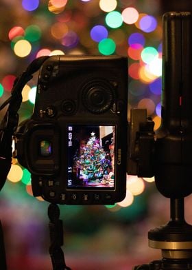 Xmas dslr framing