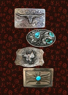 Buckles and Cattle Brands