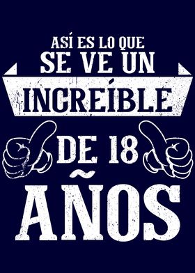 Increble de 18 Aos