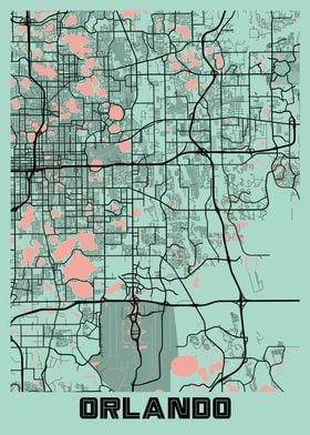 Orlando Peony City Map