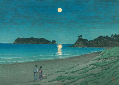 Moon Over Shichirigahama