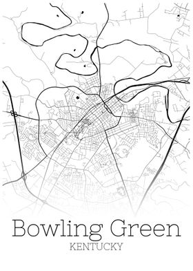 Bowling Green Kentucky map