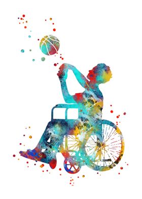 Wheelchair basketball 