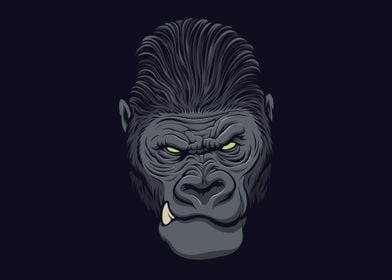Cool Gorilla face