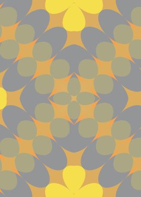 Geometric yellow + gray 8