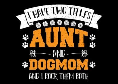 I Have Two Titles Aunt And