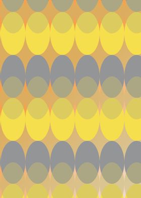 Geometric yellow + gray 9