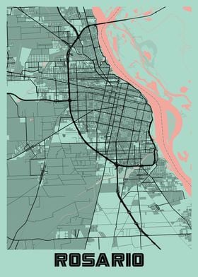 Rosario Peony City Map