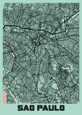 Sao Paulo Peony City Map