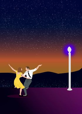 La Land Posters Displate