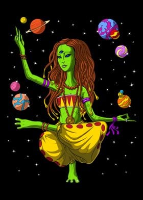 Hippie Alien Yoga