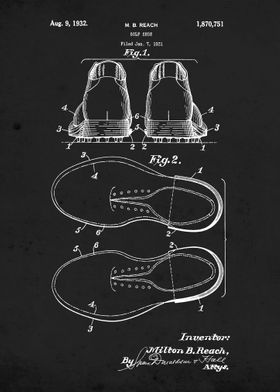 Golf Shoe 1932 