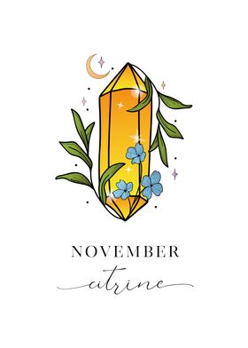 November Citrine