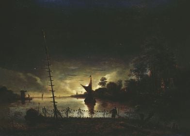 Moonlit Landscape