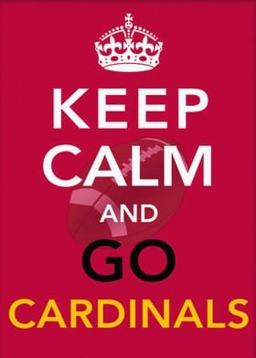 Keep Calm Prints Cardinals