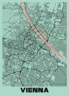 Vienna Peony City Map