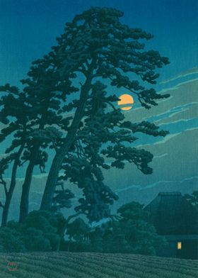 Moonlight Over Magome