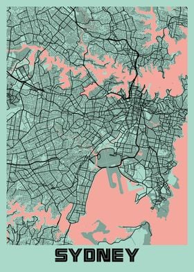 Sydney Peony City Map