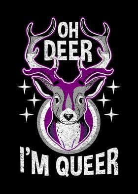 Oh Deer Im Queer Ace