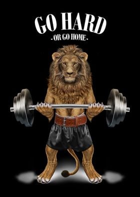 Lion Weightlifting