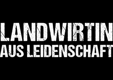 Landwirtin aus Leidenschaf