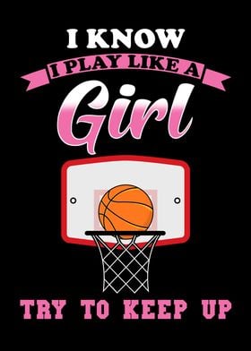 Girls Basketball Posters | Displate
