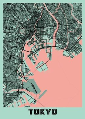 Tokyo Peony City Map