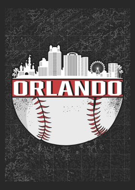 Orlando Baseball Skyline