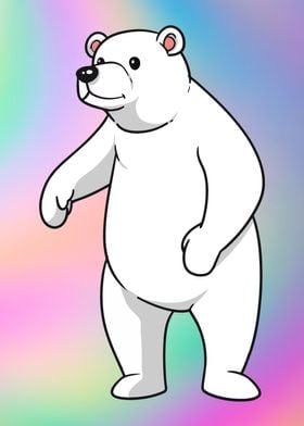 Cute Polar bear for kids