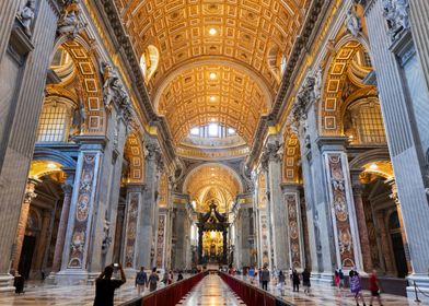 St Peter Basilica Interior