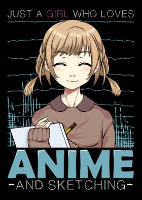 Just A Girl Who Loves Anim