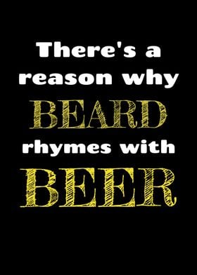 Beard Rhymes With Beer