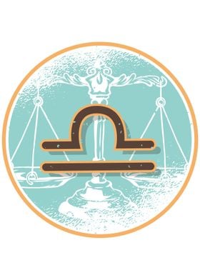 ZODIAC SYMBOL LIBRA