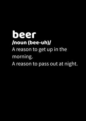 Beer Definition A Reason