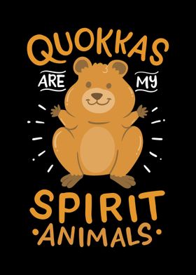 Quokkas Spirit Animal