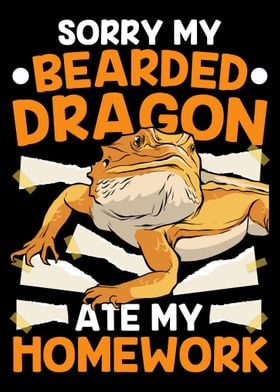 Sorry My Bearded Dragon At