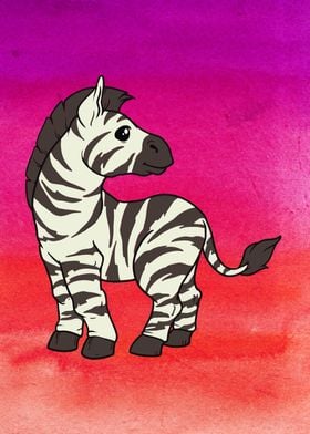 Cute Zebra 