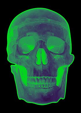 SKULL DUDE NEON