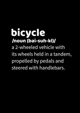 Bicycle Funny Definition